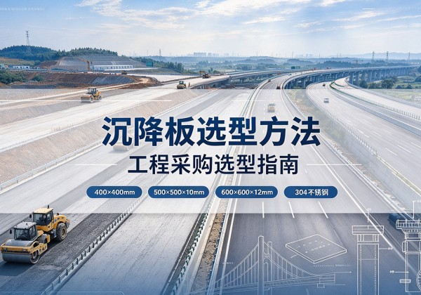 赞皇沉降板选择方法